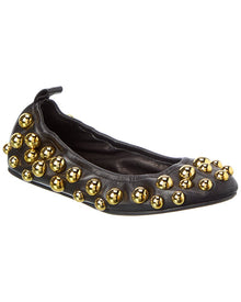 Isabel Marant | Womens | Belna Leather Ballet Flat | Black