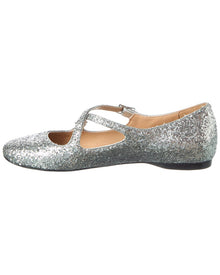 Dior | Womens | Very Glitter Ballerina Flat | Metallic
