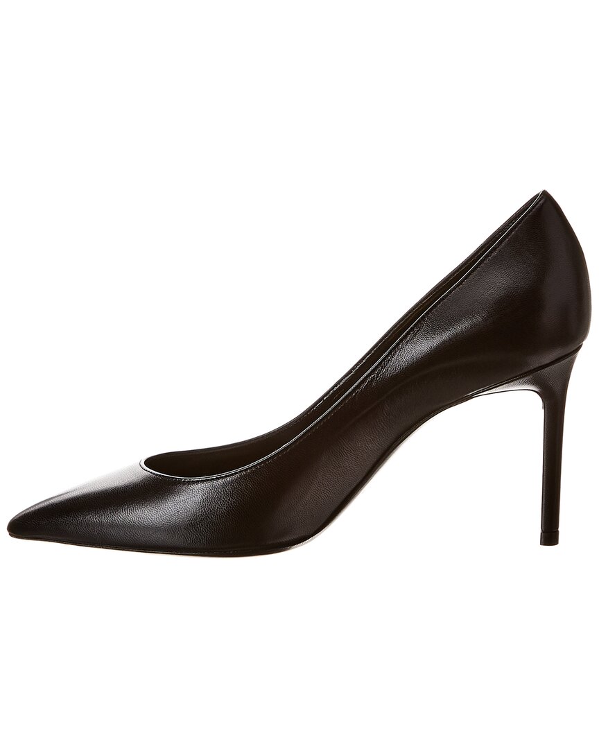 Saint Laurent | Womens | Anja 90 Leather Pump | Black