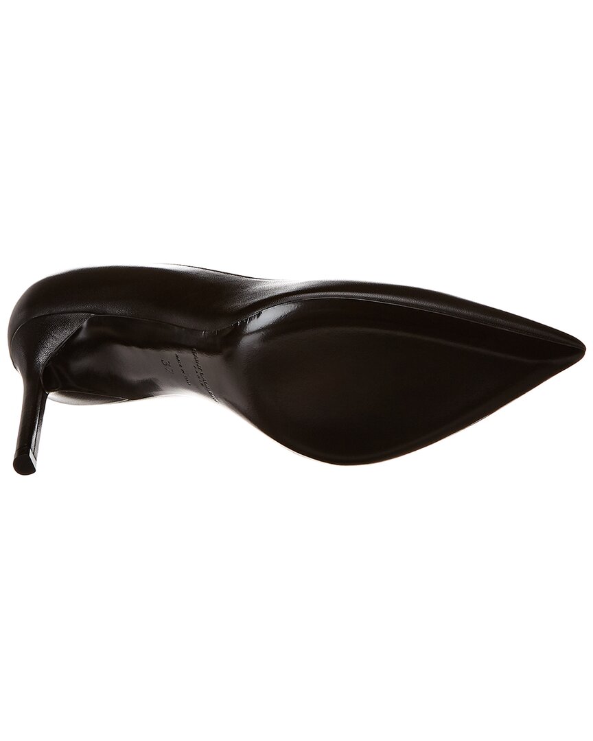 Saint Laurent | Womens | Anja 90 Leather Pump | Black