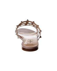 Valentino | Womens | Rockstud Caged Leather Sandal | Pink