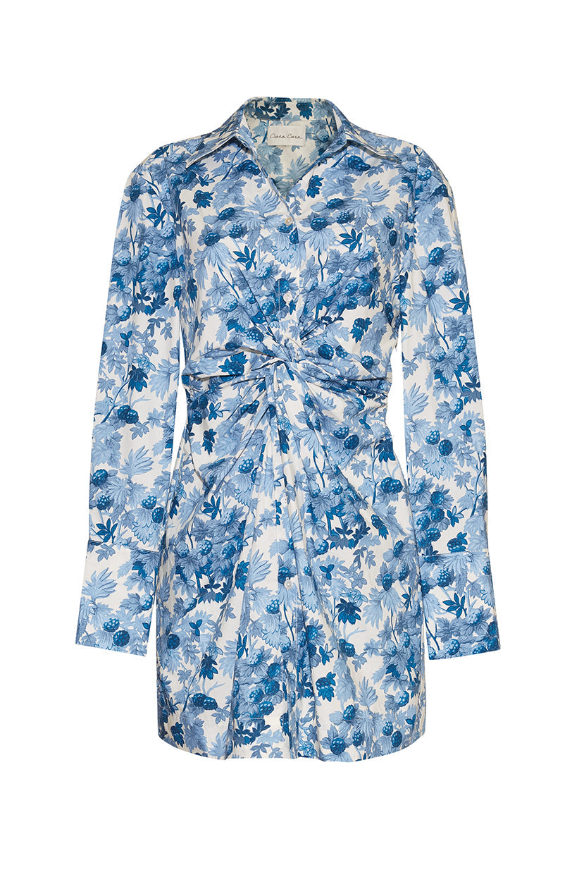 Juni Shirt Dress | Berries Egret