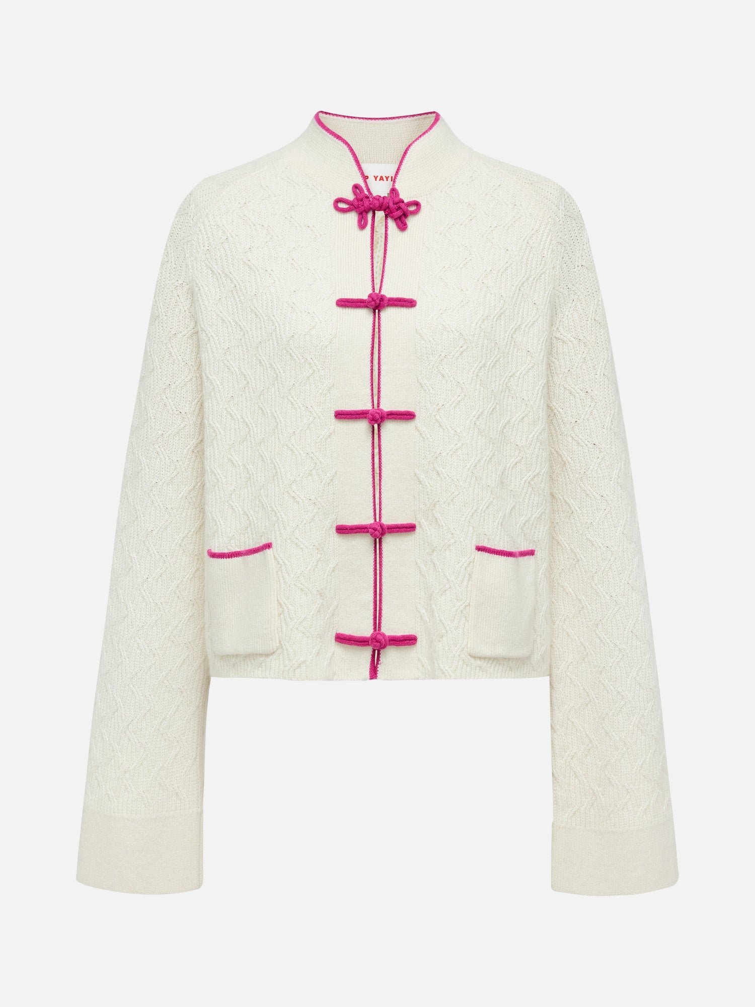 Cashmere Cardigan | White