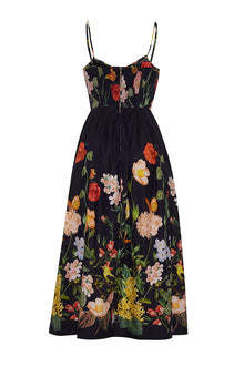 Alba Midi Dress | Nectar Black