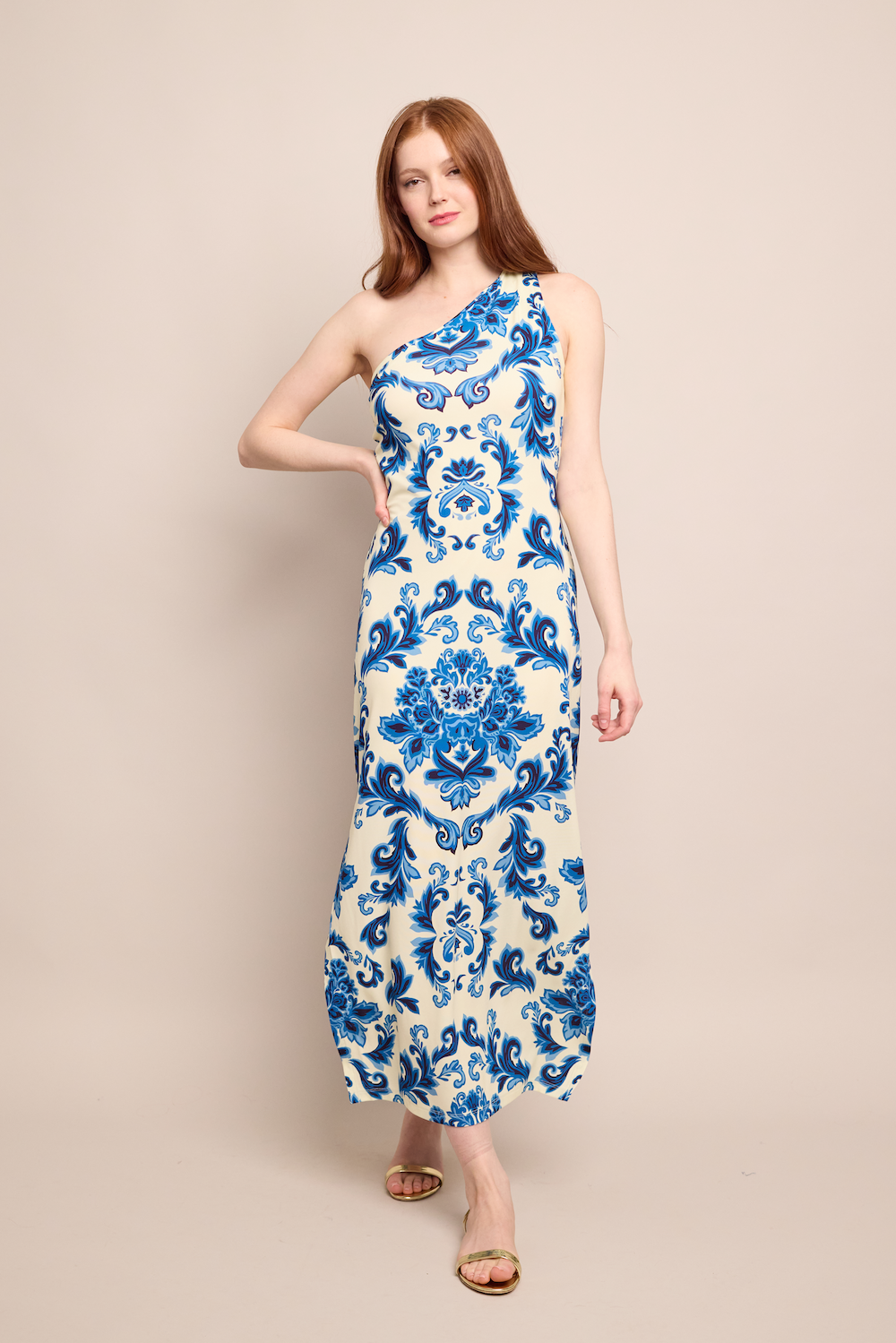 Nicky Dress | Fiore Evening Blue