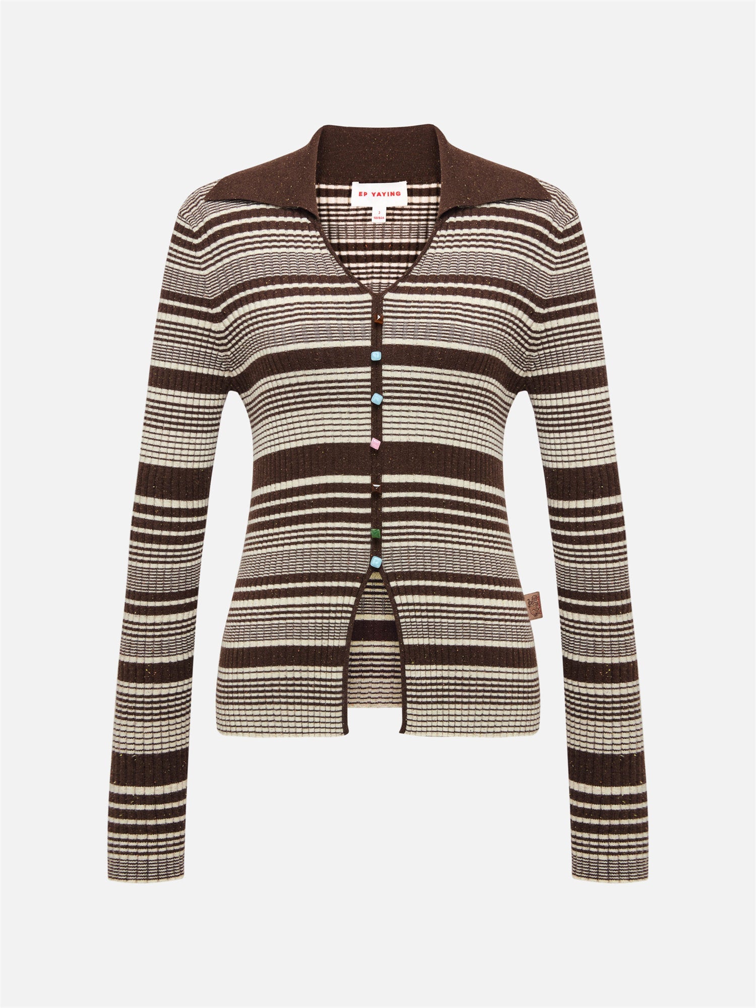 Collared Pullover | Brown