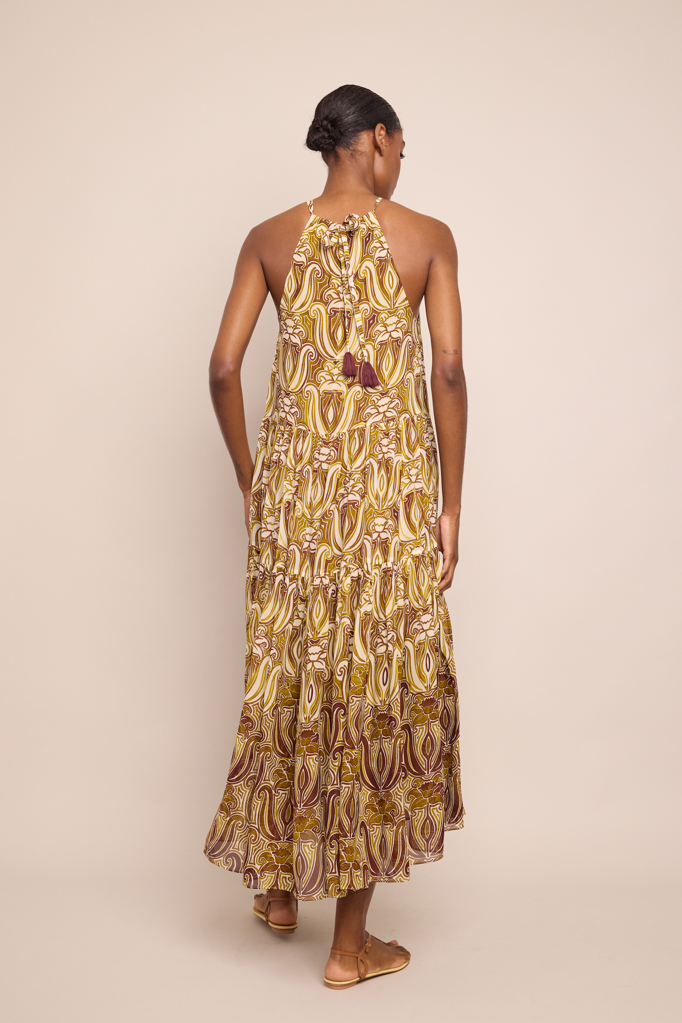 Natasha Dress | Daffodils Plum