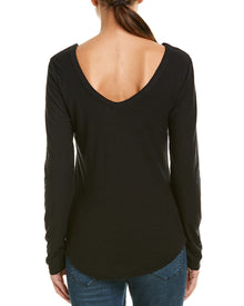 James Perse | Womens | Ballet T-Shirt | Black