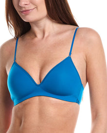 OnGossamer | Womens | Next To Nothing Micro Wireless Bra | Blue