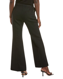 Oscar de la Renta | Womens | Wool-Blend Pant | Black
