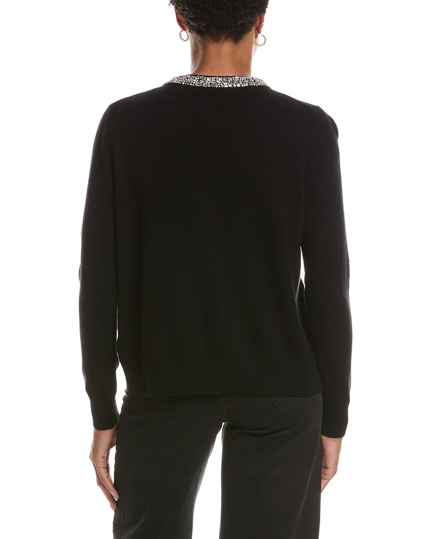 InCashmere | Womens | Wool & Cashmere-Blend Cardigan | Black