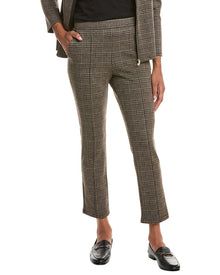 Jude Connally | Womens | Tobi Textured Plaid Pant | Brown