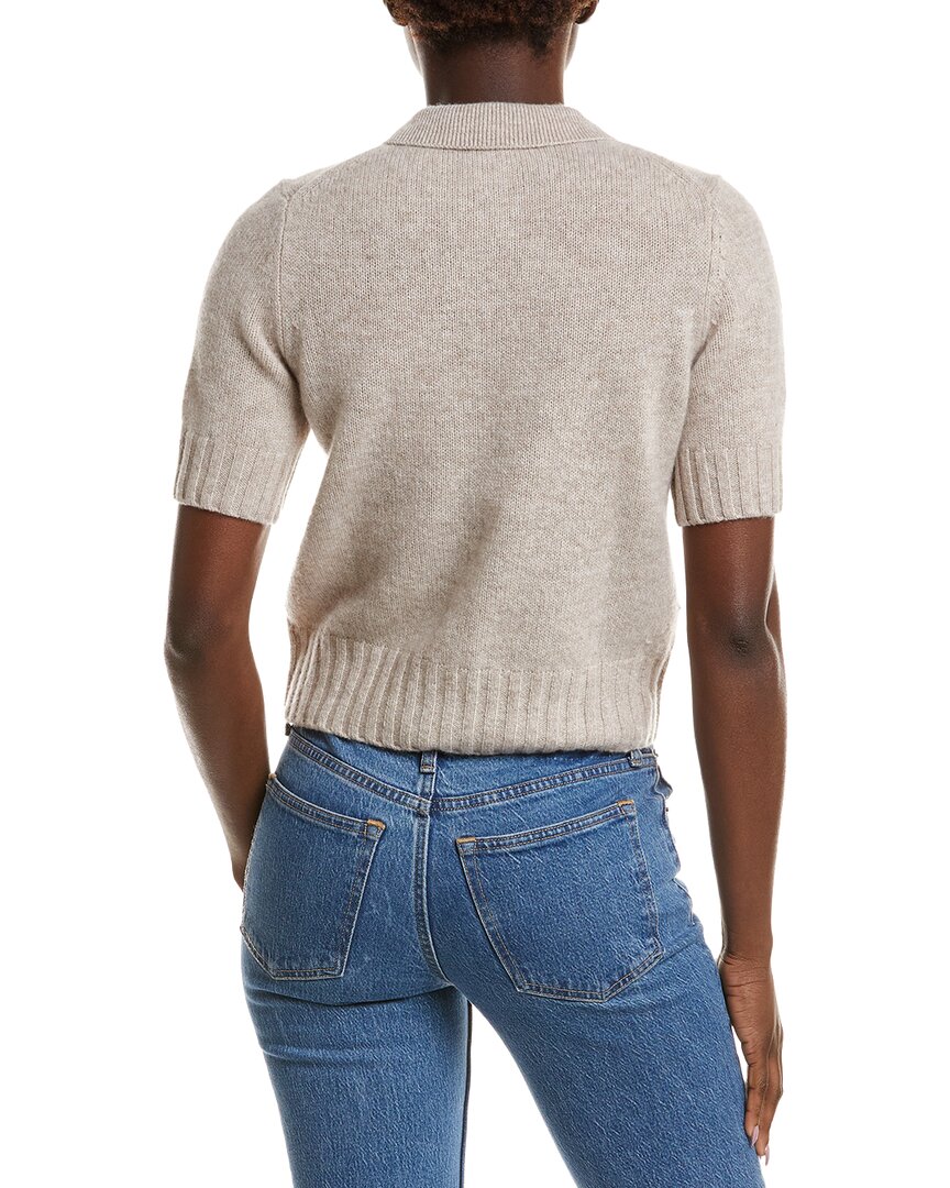 NAADAM | Womens | Premium 100% Cashmere Collared Cardigan | Brown