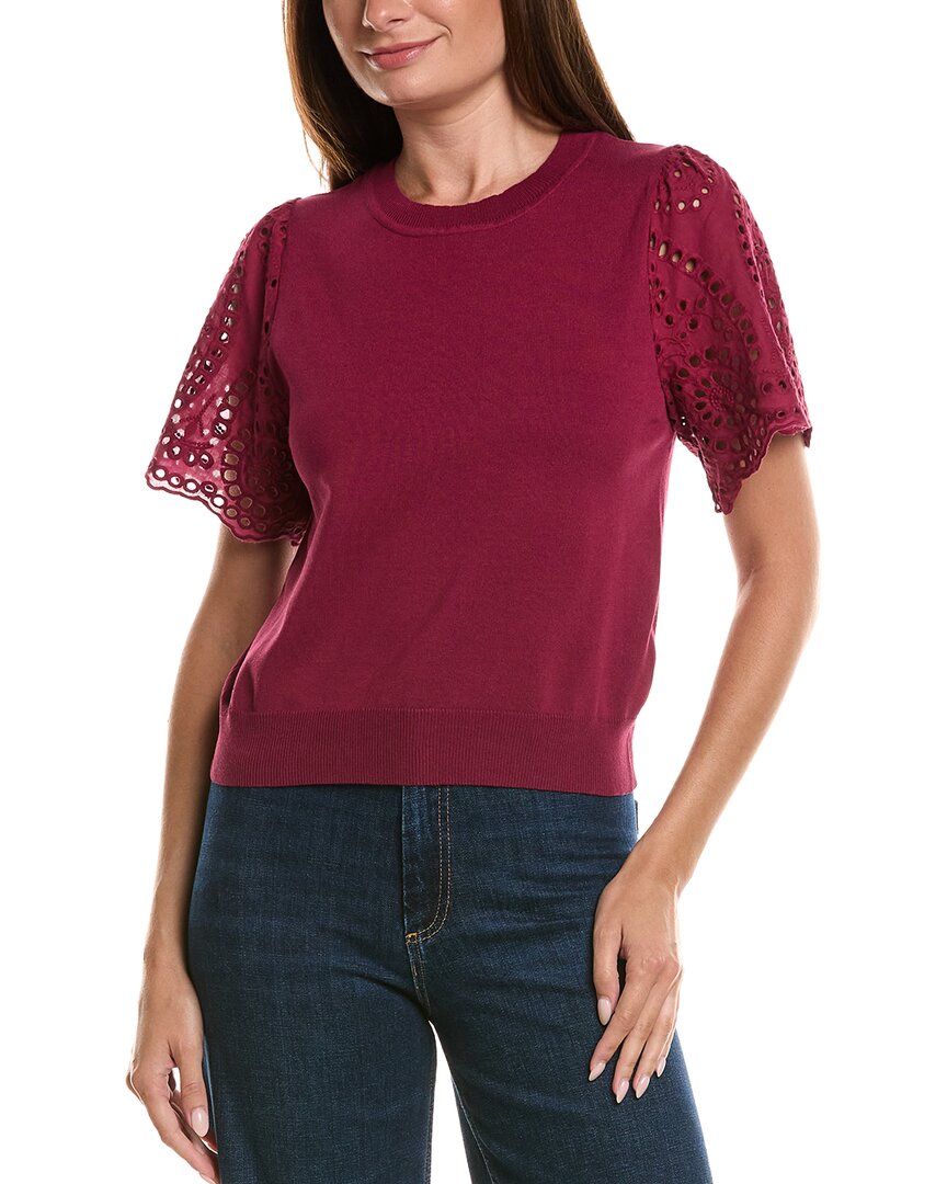 Nanette Nanette Lepore | Womens | Short Sleeve Top | Red