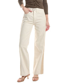 rag & bone | Womens | Logan Spliced Wide Leg Jean | Gray