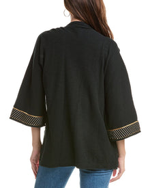 Johnny Was | Womens | Biya Short Kimono | Black