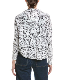 NIC+ZOE | Womens | Cursive Shrug Cardigan | White