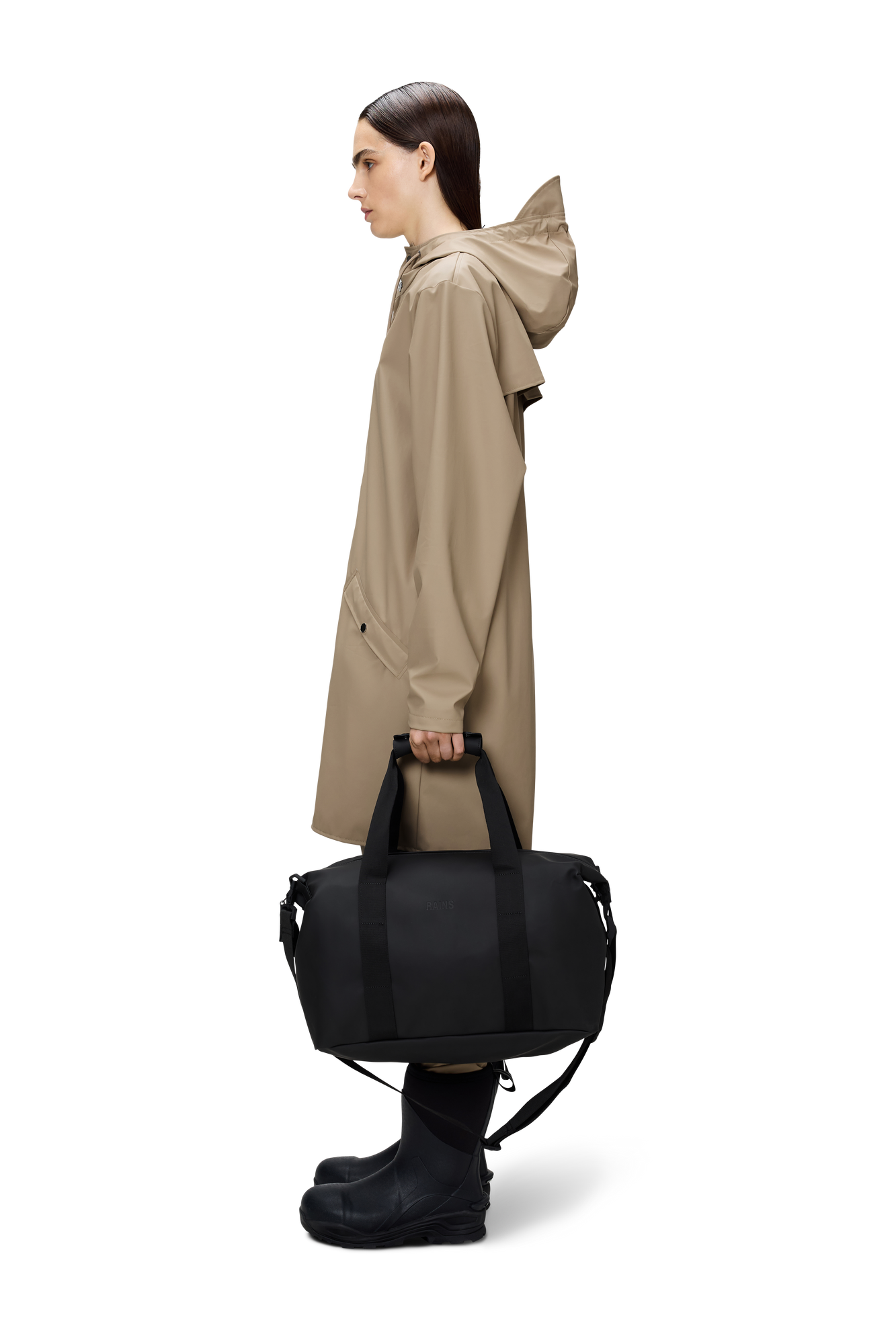 Unisex | Duffel Bag - Small W3 | Black