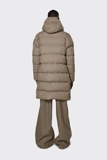 Unisex | Long Puffer Jacket | Taupe