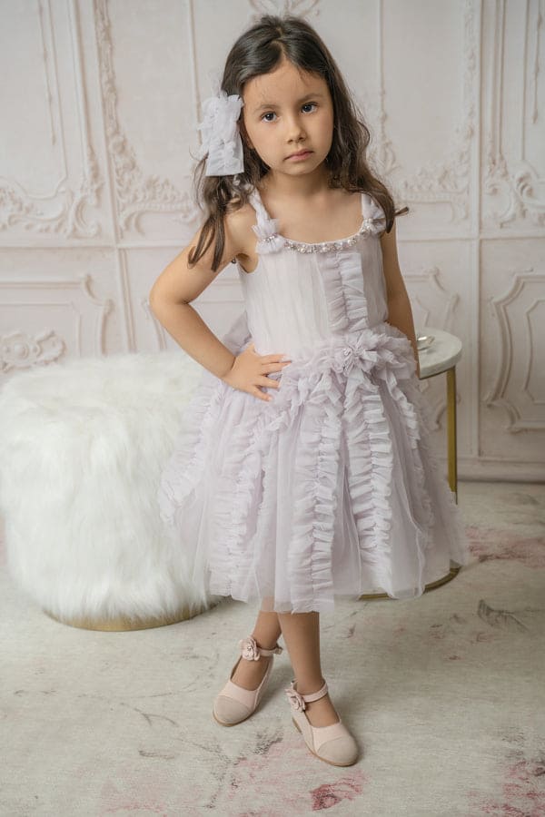 Girl | Ariel Tulle Dress | Lavender