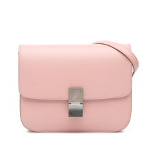 Celine | Pre-Owned Medium Calfskin Classic Box - II | Pink/Light Pink