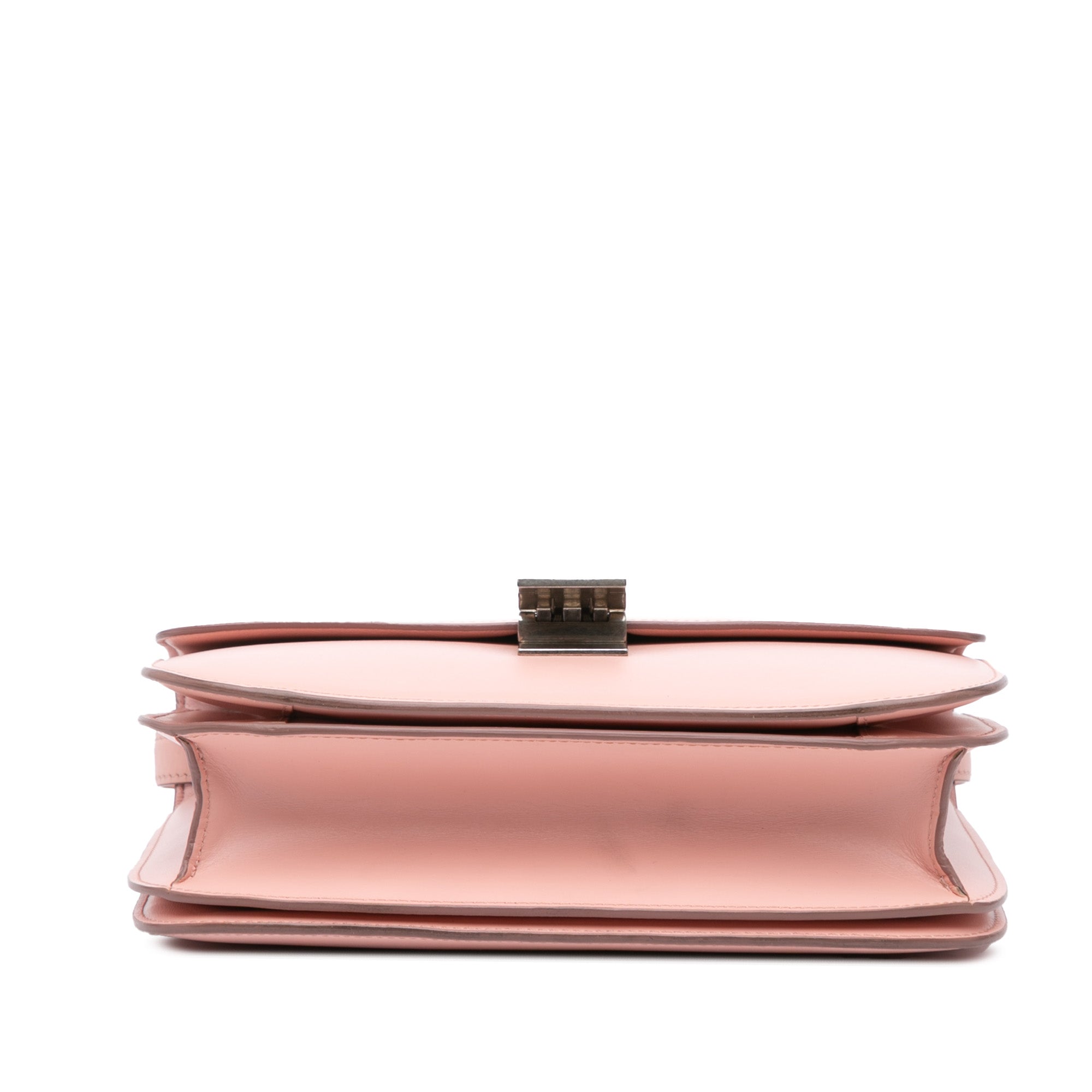 Celine | Pre-Owned Medium Calfskin Classic Box - II | Pink/Light Pink