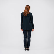 Women's Velocity Oversized Blazer - Dark Navy