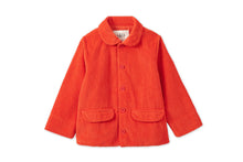 Unisex | Organic Corduroy Jacket | Dark Coral