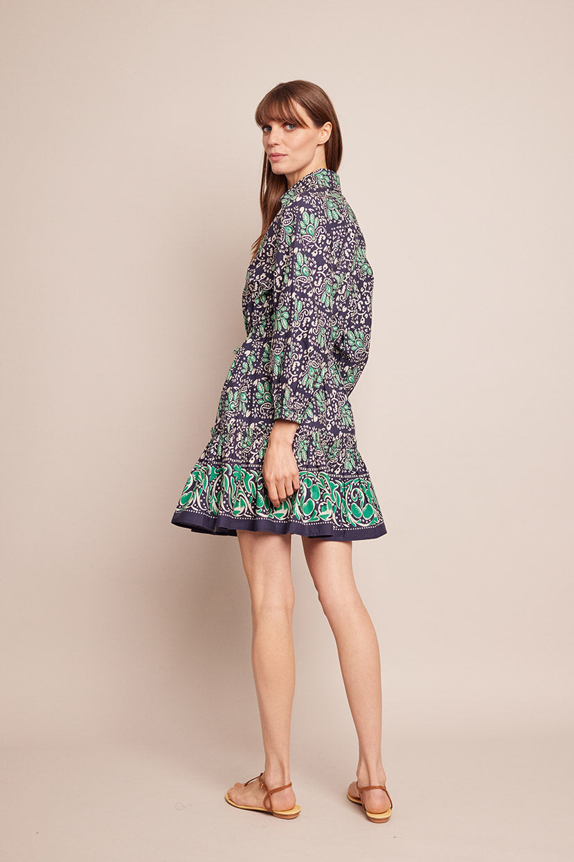 Robin Dress | Le Stampe Eve Blue