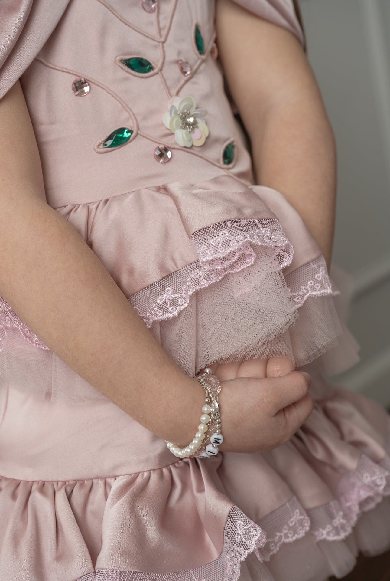 Girl | Satin Ballerina Dress | Pink