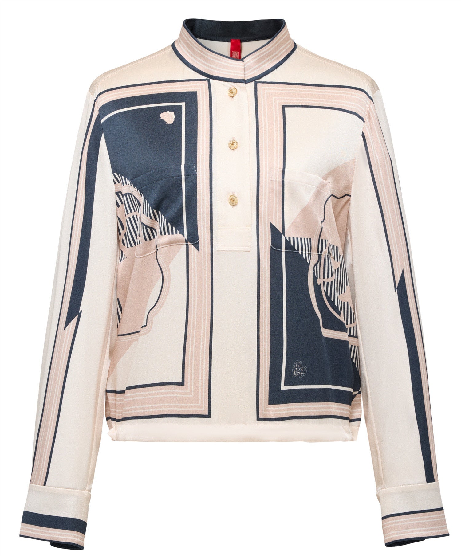 Heavyweight Silk Shirt | Beige