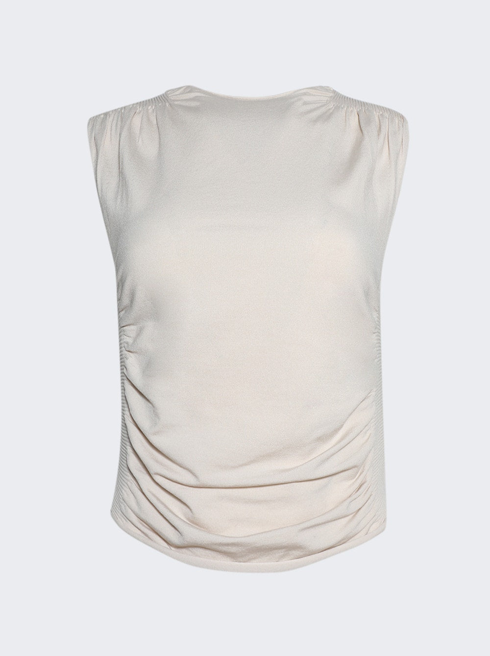 Women | alexanderwang | Ruched Tank Top Cement
