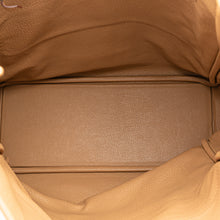 Hermes | Pre-Owned Clemence Victoria II Cabas 35 | Brown/Caramel