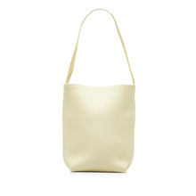The Row | Pre-Owned Medium N/S Park Tote | Yellow/Light Yellow