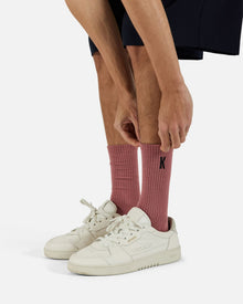 2 Pack | Terry Rib Socks | Pink