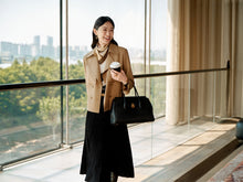 Wool Short Trench Coat | Khaki