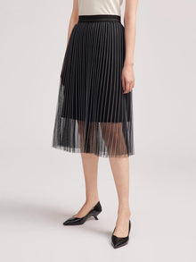 Pleated Skirt | Black