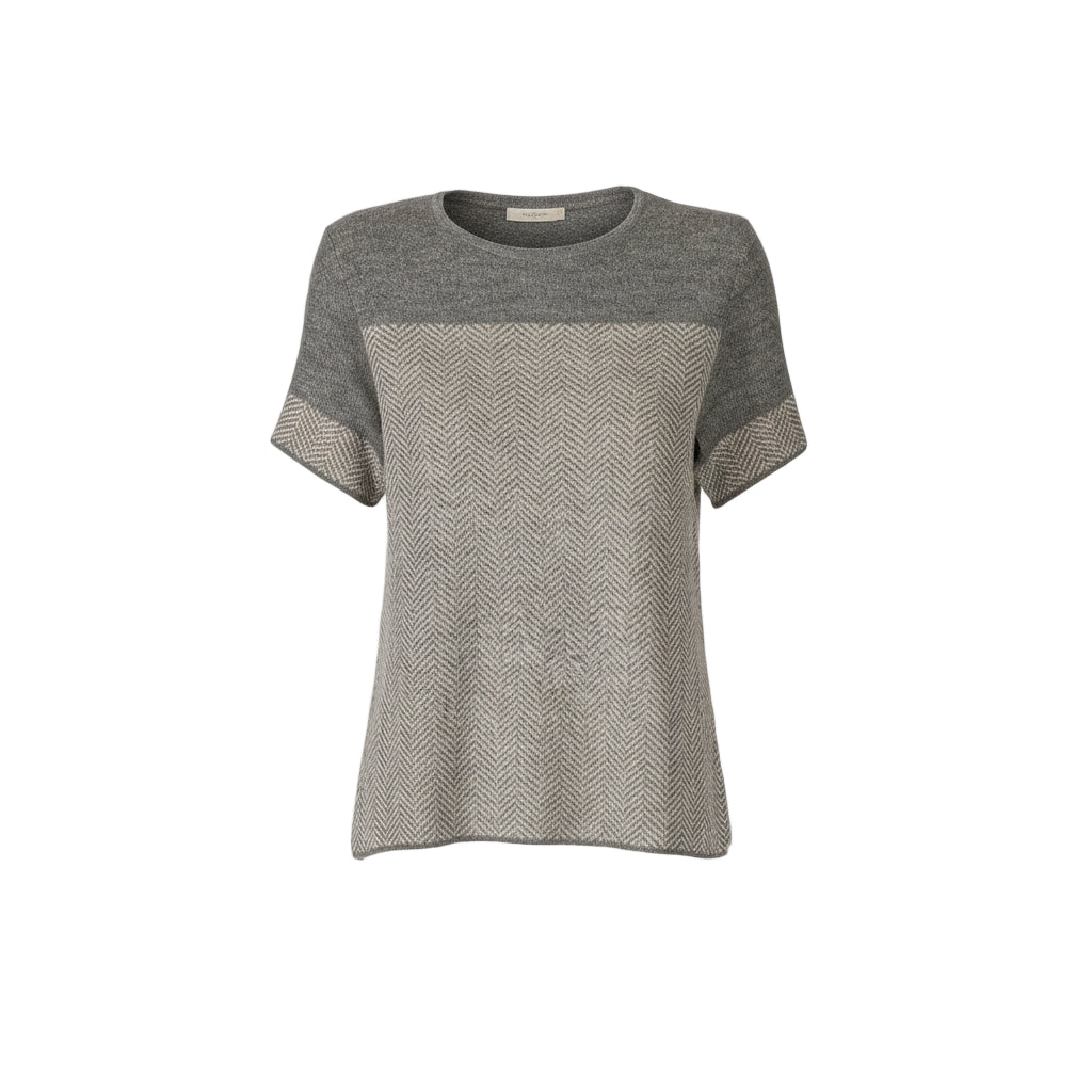 Alana Top | Pearl Grey