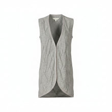 Chloe Alpaca Vest | Light Grey