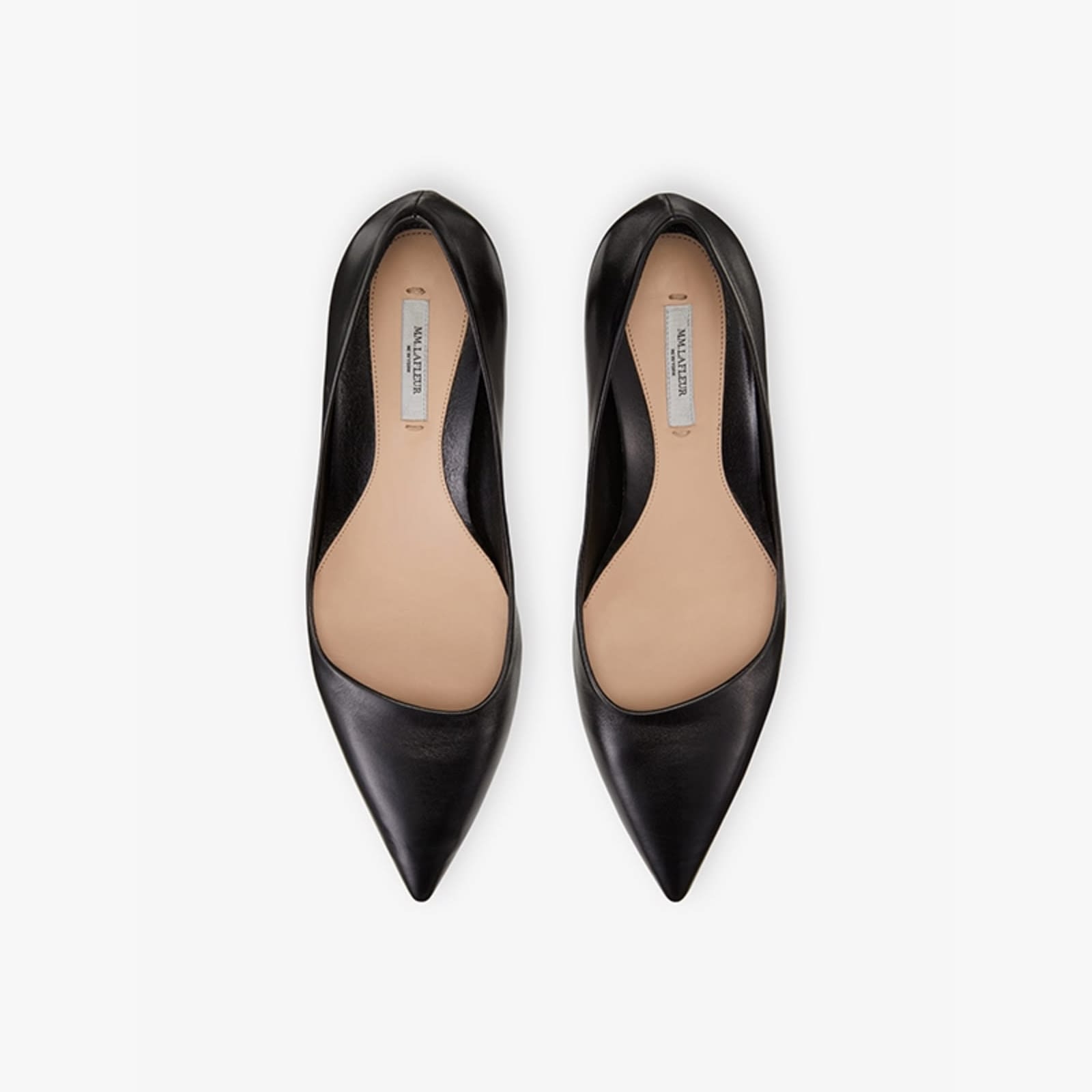 still image of the lillian pump in black