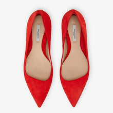 Women | Lillian Pump - Suede | Vermilion