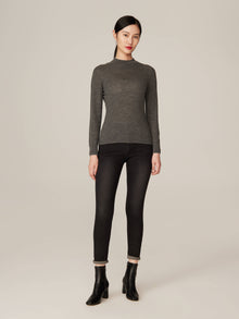 Turtleneck Sweater | Grey
