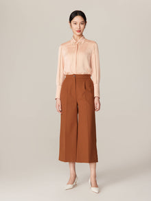 Midi Skirt | Brown