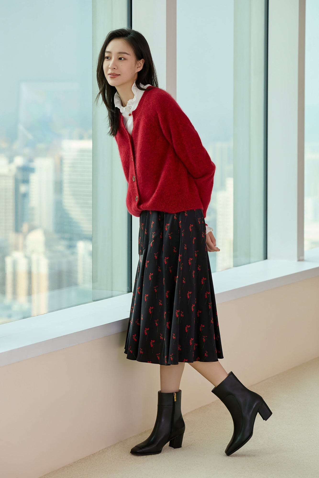Square Toe Boots | Black