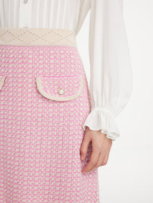 Cotton Skirt | Pink