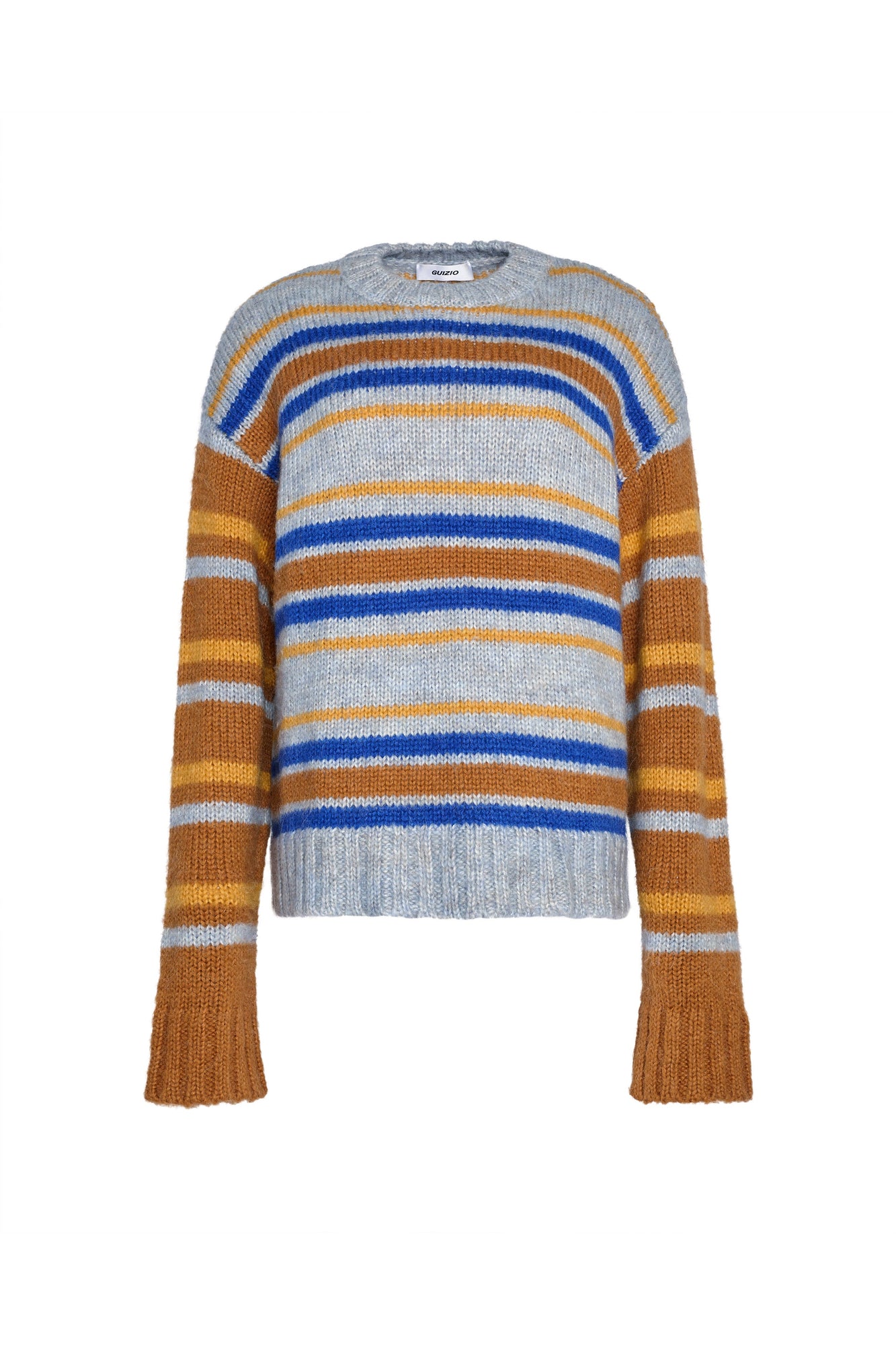 Womens | Oversized Crewneck | Blue Multi
