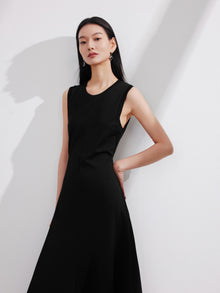 Sleeveless Maxi Dress | Black