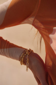 Cardiff Clasp Necklace | Sivan Ayla x Luv Aj | 18K Gold Plated
