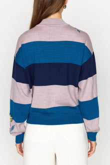 Bianca Sweater | Blue Stripe