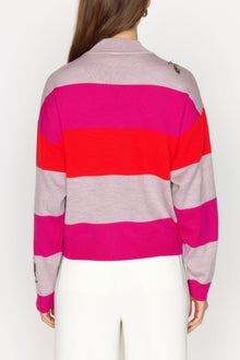 Bianca Sweater | Pink Stripe